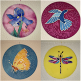 A26 - Wildflowers in the Window: Silk Sun Catchers