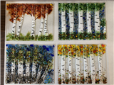 Glasswork: Birch Panel 
