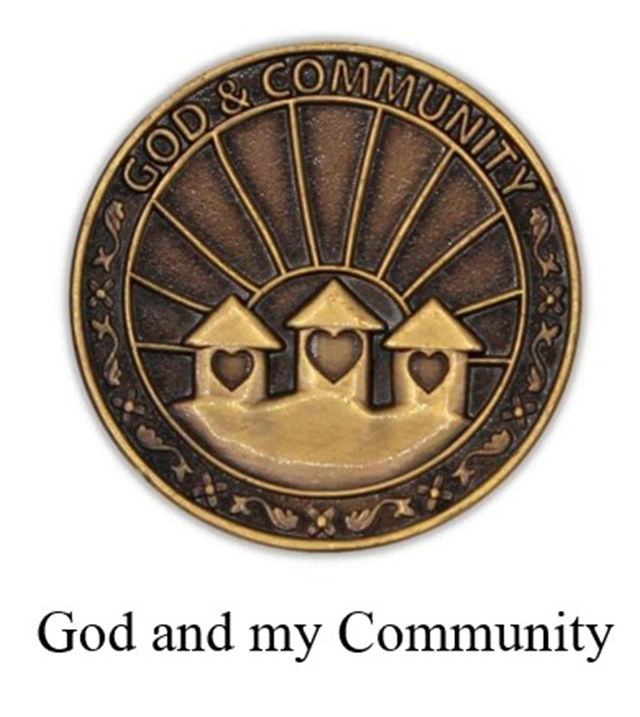 American Heritage Girls Catholic Faith Award (God and My Community: Pioneer)