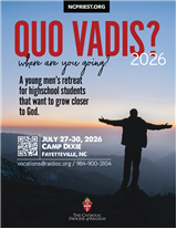 2026 Quo Vadis Retreat for Highschool Students
