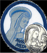 NFCYM Medals and Patches (Mary, the First Disciple (Medal & Patch))