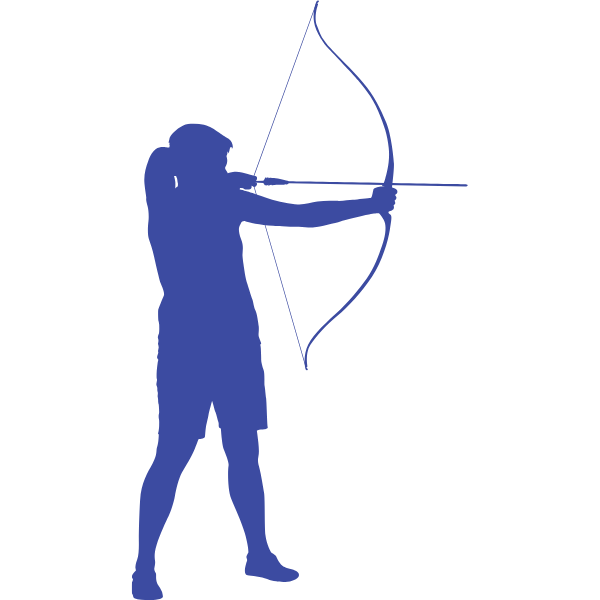 Archery Posture Icon