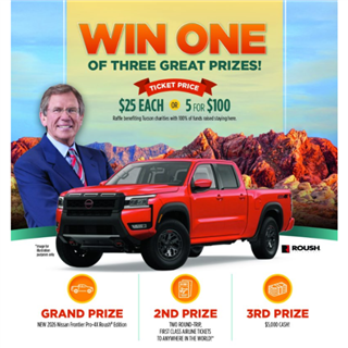 OLLI-UA Jim Click Millions for Tucson Raffle Ticket 2026
