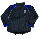 Adult Black/Royal Blue Rainjacket