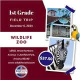 1st Grade Field Trip Wildlife World Zoo SY 24/25