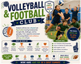 Volleyball & Flag Football Club (K-5): Q1-2