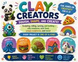 Clay Creators Club (K-2): Q1-2