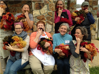 From Sheep to Shawl for the Solstice (Holiday in the Mountains)