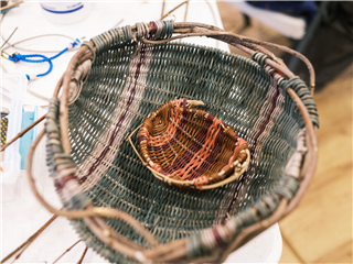 Wild Winter Vine Basketry