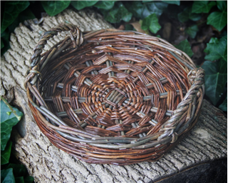 Stake and Strand Willow Baskets