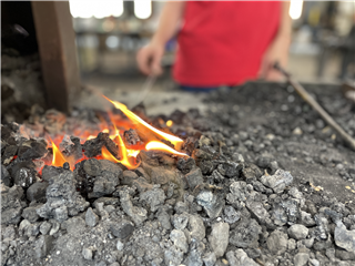 Forging Ferrous Metal 