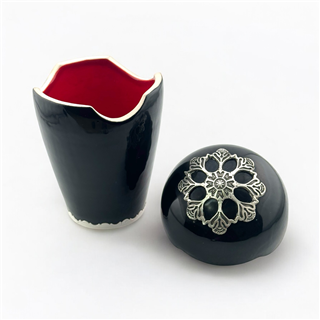 Silver Embellished Ceramics
