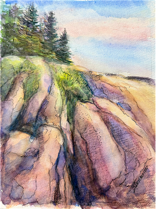 Drawing Your Way Through the Mountains 