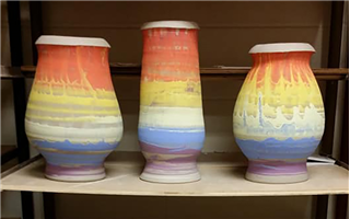 Exploring AMACO Glaze and Underglaze Surfaces