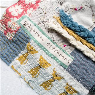 Sashiko Stitching for Visible Mending