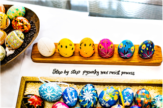 Ukrainian Pysanky Eggs–Wax Resist + Symbolism