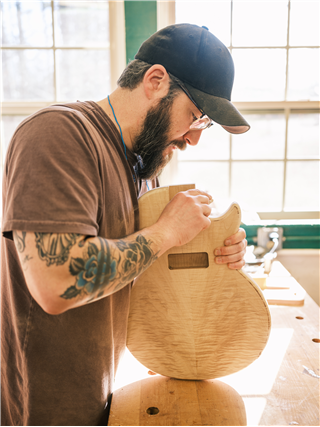 Intro to Lutherie–Custom Electric Guitar