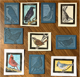 Birds, Botany, Butterflies & Block Prints