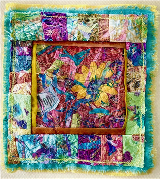 Mindful Stitching–Textile Collage as Meditation