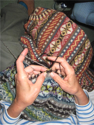Fair Isle Knitting–Starting with Color