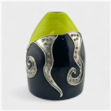 Silver Embellished Ceramics