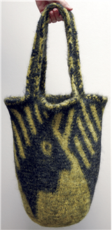 Felted, Beaded, and Flat Tapestry Crochet