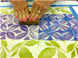Pattern Play–Block Carving & Printing on Fabric