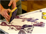Pattern Play–Block Carving & Printing on Fabric