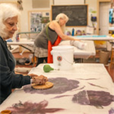 Silk Dyeing + Felt = Nuno Collage