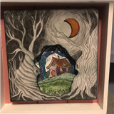 Scenic Diorama in Glass