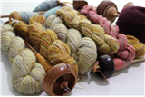 Carding for Spindle Play–Cops & Draws (Holiday in the Mountains)