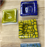 Vessel Trilogy in Fused Glass