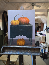 Painting with Pigments & Oils from Nature (Holiday in the Mountains)