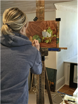 Painting with Pigments & Oils from Nature (Holiday in the Mountains)