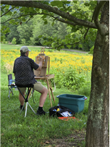 Painting with Pigments & Oils from Nature (Holiday in the Mountains)