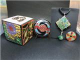 Copper Champlevé Enamel (Long Weekend)