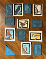 Birding, Journaling & Block Printing