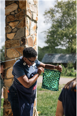 Traditional Yoruba Batik–Multiple Color Focus