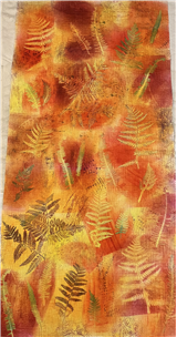 Quilting with Transfer-painted Fabric
