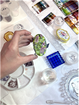 Painting with Light–Cloisonné Enameling (Spooky Week)