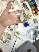Painting with Light–Cloisonné Enameling (Spooky Week)