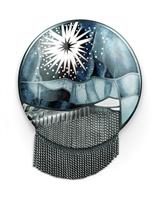 Illuminate Your Work–Saw & Solder Champlevé (Holiday in the Mountains)