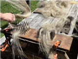 Putting a Spin on Flax–Field to Fiber