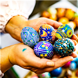 Ukrainian Pysanky Eggs–Wax Resist + Symbolism