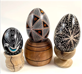 Ukrainian Pysanky Eggs–Wax Resist + Symbolism