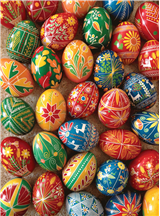 Ukrainian Pysanky Eggs–Wax Resist + Symbolism