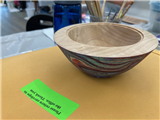 Traditional Handbound Book with Your Marbled Papers