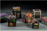 Hand Stitched & Embellished Boxes