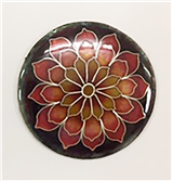 Mandala Patterns in Cloisonné & Haiku Writing