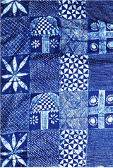 Traditional Yoruba Adire Eleko and Tie-dye with Indigo